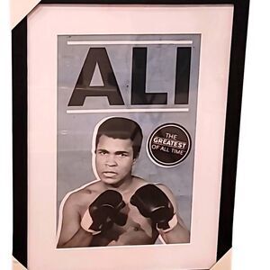 Pyramid America Muhammad Ali Greatest Of All Time Framed Wall Art